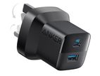 Genuine Anker 323 33W 2-Port Charger with Foldable Plug