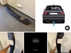 Genuine Audi A1 2017 rear bumper diffuser with reflector light