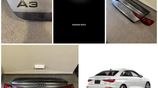 Genuine Audi A3 2025 S Line rear bootlid bumper LED lights A4 A5 A6 A8