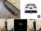 Genuine Audi A6 Hybrid 2014 rear bumper diffuser