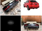 Genuine Audi Q3 2017 S Line rear bumper complete