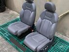Genuine Audi Q7 S Line 2017 Front Electric Leather Seats Grey