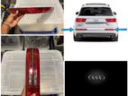 Genuine Audi Q7 S LINE 2018 rear bumper reflector lights - New