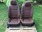 Genuine BMW 520d 5 Series F10 2014 Front Leather Seats Cinnamon Brown