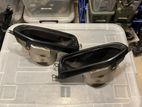 Genuine BMW 7 Series G11 G12 M Sport rear bumper exhaust tips Black