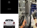 Genuine E Class 2019 E200 E220 E350e AMG w213 rear bumper diffuser chrom