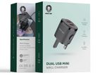 Genuine Green Lion Dual USB Ports Wall Charging Adapter