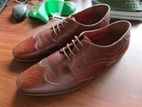 Genuine Leather Brogue Shoe