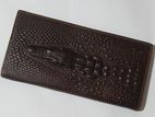 Leather Long Wallet