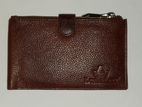 Genuine Leather Long Wallet