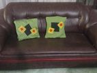 Leather Sofa Set