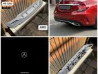 Genuine Mercedes Benz C Class Facelift 2019 AMG rear bumper diffuser