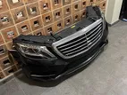 Genuine Mercedes Benz S class S400 AMG Hybrid W222 front end face cut
