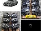 Genuine Mercedes C C180 C200 LED headlights BUMPER BONNET LIGHT