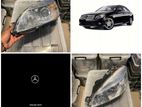 Genuine Mercedes C C180 passenger HALOGEN Headlight W204 2010