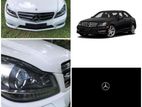 Genuine Mercedes C180 C220 Facelift AMG 2013 W204 front end nose cut