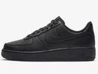 Genuine Nike Air Force 1 Black Shoes Pair size 42