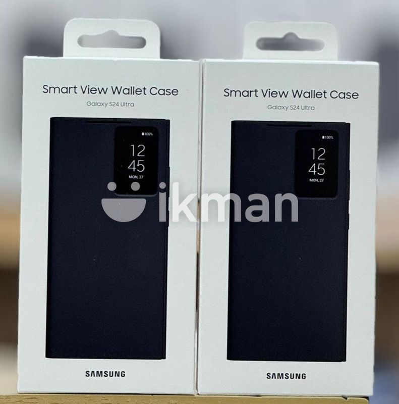Genuine Samsung Galaxy S24 Ultra Smart View Wallet Case for Sale in Mount  Lavinia