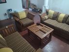 Genuine Teak Couch Set