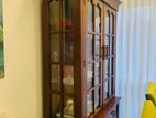 Teak Glass Cabinet