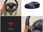 Genuine Tesla Model S 2015 steering with airbag