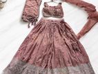 Georgette Lehenga