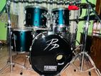 Acoustic Drum Set Full Kit