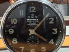 German Vintage Metal Alarm Clock