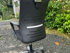 GF 819A - Black Head Rest Office Chair