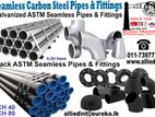 GI PIPES & FITTINGS, SEAMLESS STAINLESS STEEL