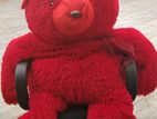 Giant Feet Red Teddy Bear