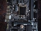 Gigabyte H410 Motherboard with Core i3 10 Gen Processor and 8GB Ram