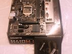 Gigabyte H410MH Motherboard for Parts
