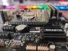 Gigabyte Z370M DS3H Motherbord with 24GB RAM, i7 CPU