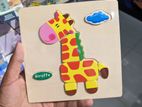 Giraffe Puzzle for Kids