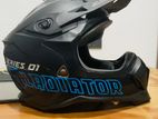 Gladiator Black Matt Motor Helmet