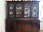 Glass Wood Display Cabinet