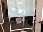 Glass Board with Stand
