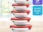 GLASS BOWL SET 5 PCS G500