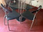 Glass Coffee Table With Chairs