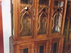 Glass Cupboard Teak