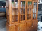 Glass Cupboard Teak