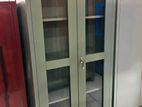 Glass Door Steel Office Cupboard 6*3 ft.