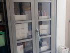 Glass Faced Steel Cupboard
