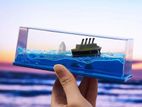 Glass Magnet Ship