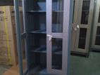 Glass office cupboard