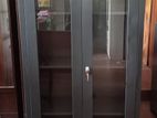 Glass office cupboard