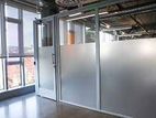 Glass Partition Work