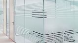 Glass partitions