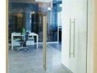 Glass partitions Installation